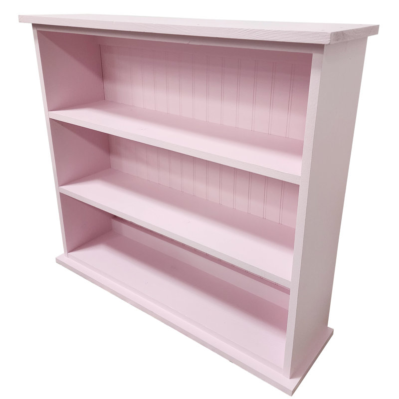 Alekos Small Bookcase, Baby Pink