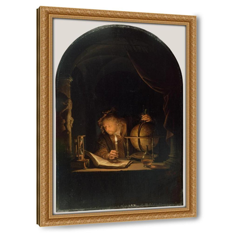 Astronome à la chandelle (fin des années 1650)