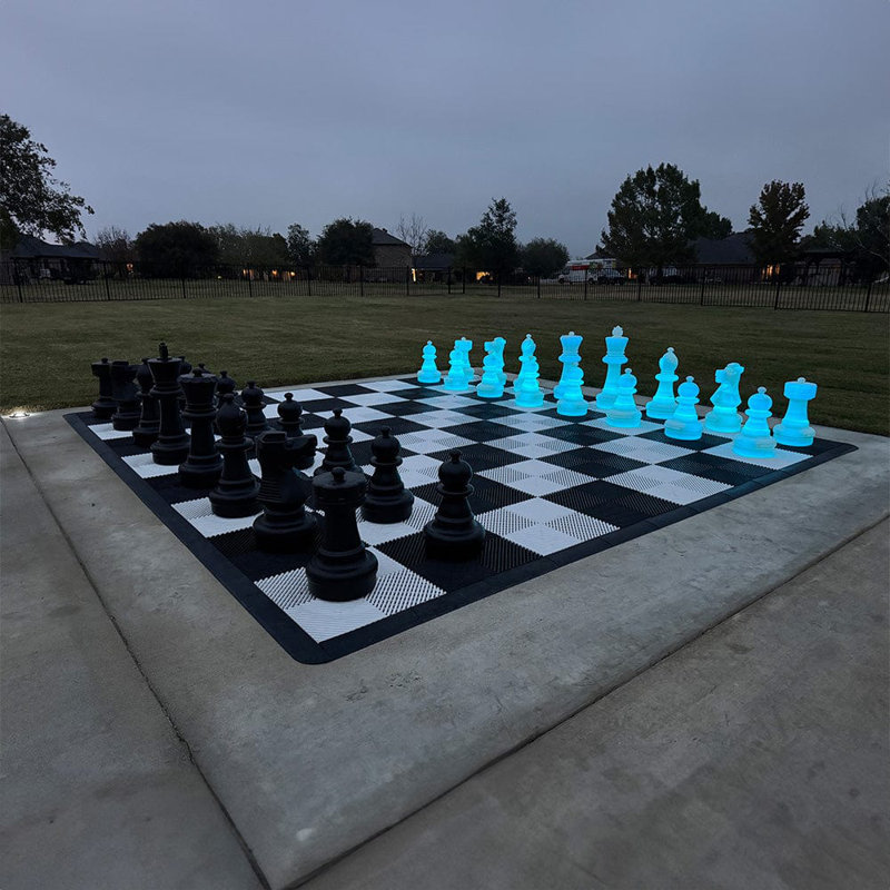 Megachess 25 Inch Plastic Light-up Led Giant Chess Set | Three Options Available