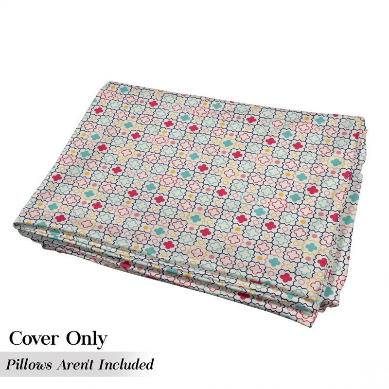 Housse de coussin d'extérieur Tile Clovers Lattice, H 2 po x l 27 po x P 88 po