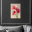 Crimson Silk Veins I Floral & Botanical Canvas Print by Oliver Gal, Black Frame, 10 x 15-2073649417-2073649467