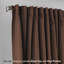Paire de rideaux obscurcissant avec pattes de couleur unie-900887505-900887512