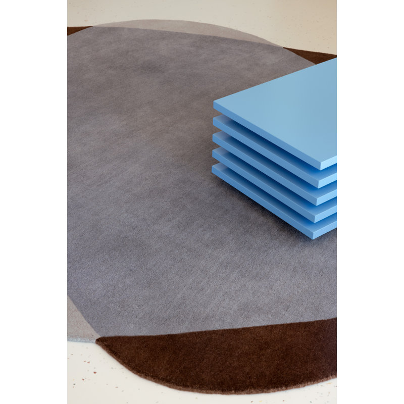 Element Chad Brown Blue 087705 160X188, Novelty 9' x 10'6''