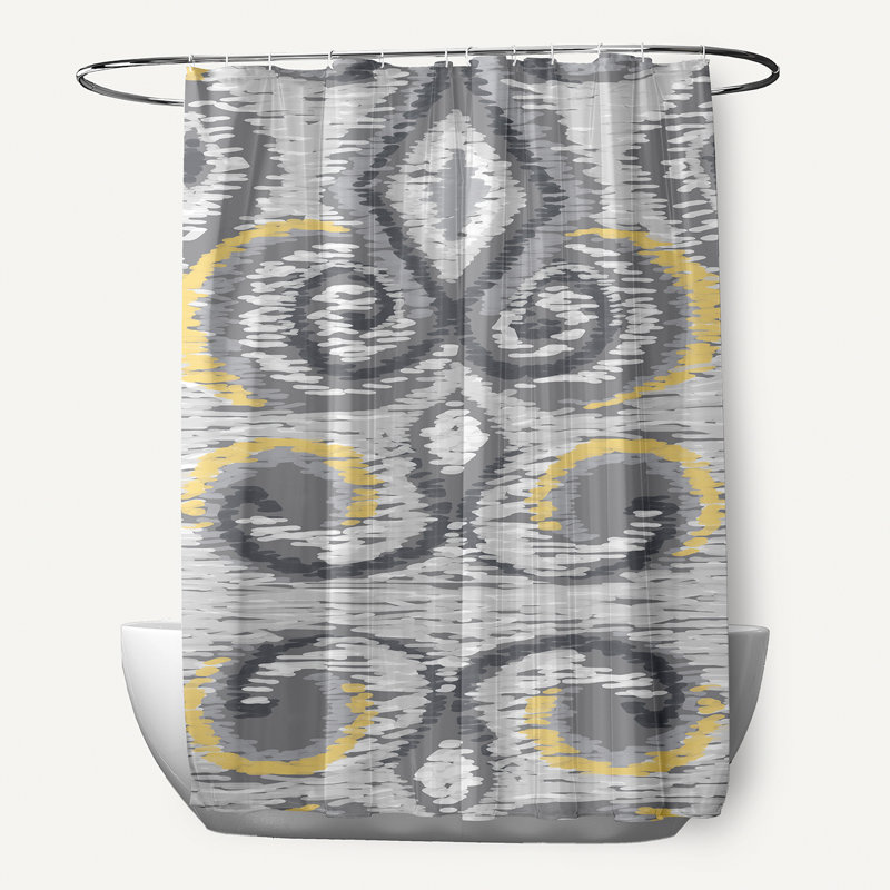 Rideau de douche Ikat's Meow, Paloma