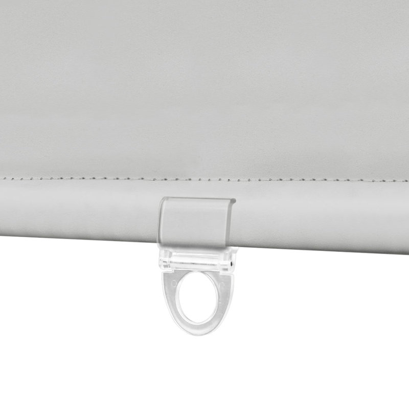 Rideau roulant occultant gris sans cordon, L 34 po x L 72 po