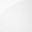 Hulo Accent Bookshelf, 5 Tier Storage, 59 Inch, Clear Glass, White