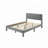 Plush Upholstered Platform Bed