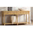 Jeremie 60"W Farmhouse 2-Drawer Solid Wood Base Console Table with Storage Shelf for Entryway Hallway Living Room-2081232614