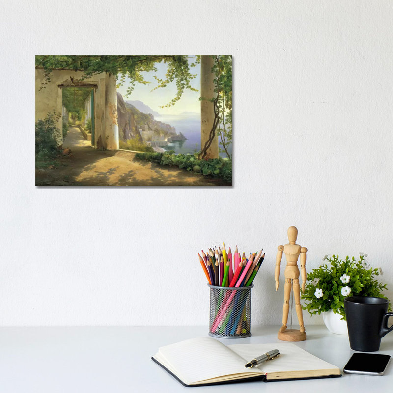 Print, Wrapped Canvas, 20.32 cm H x 30.48 cm W