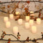  Bougies votives à piles à DEL - Ambre (12 carats)