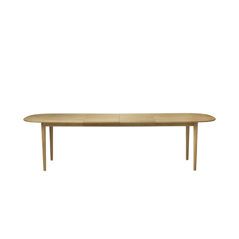 Bjork Solid Oak Dining Table, 29.13”H x 110.24”L x 39.37”W, Nature