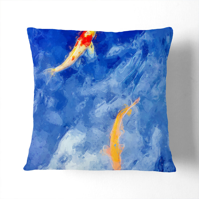 Square Throw Cushion, 55cm H x 55cm W x 20cm D