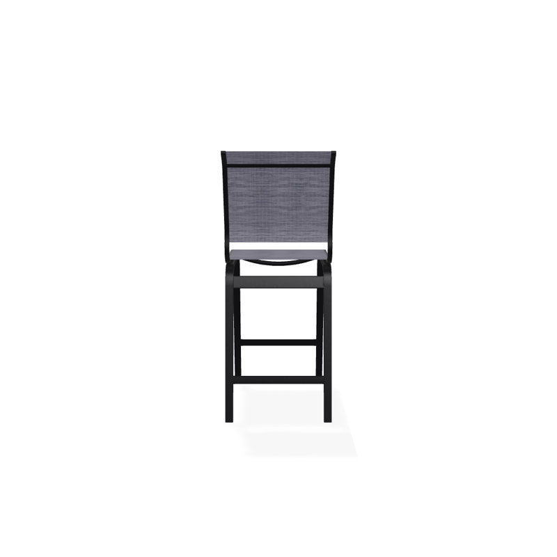Tabouret de bar 26 po Holna, Noir texturé, Brooks