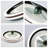 Svetlana 19" Smart Flush Mount Dimmable Ceiling Fan with LED Light and Remote