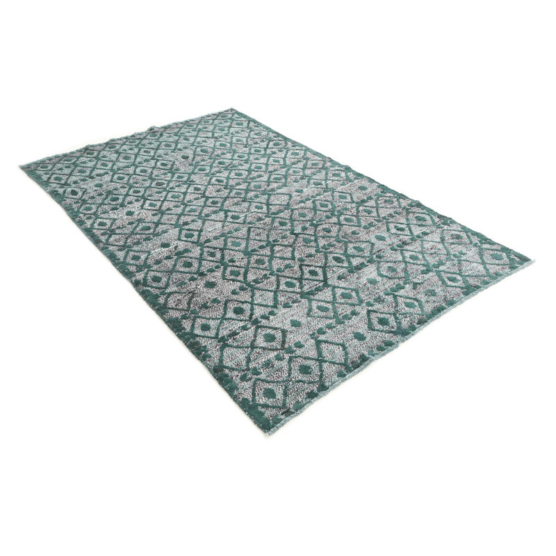 Tapis vert 5 x 8 Philip Hunter