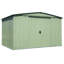Remise de rangement Classic en acier, 8 x 8, vert sauge-55865212-119311400