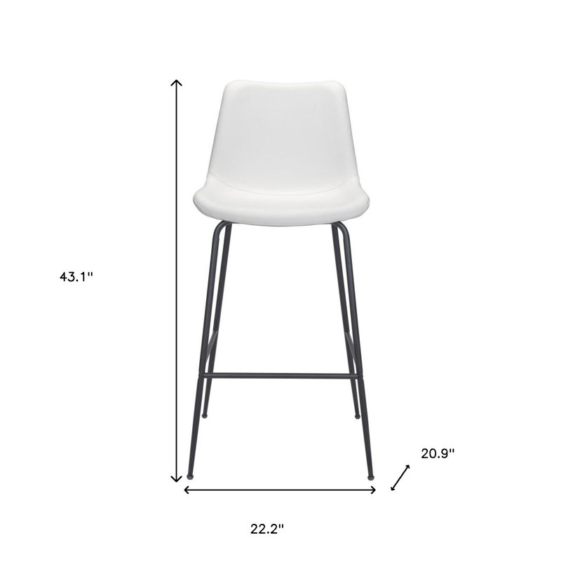 Tony Barstool, Yellow, Bar Stool (30.7” Seat Height)
