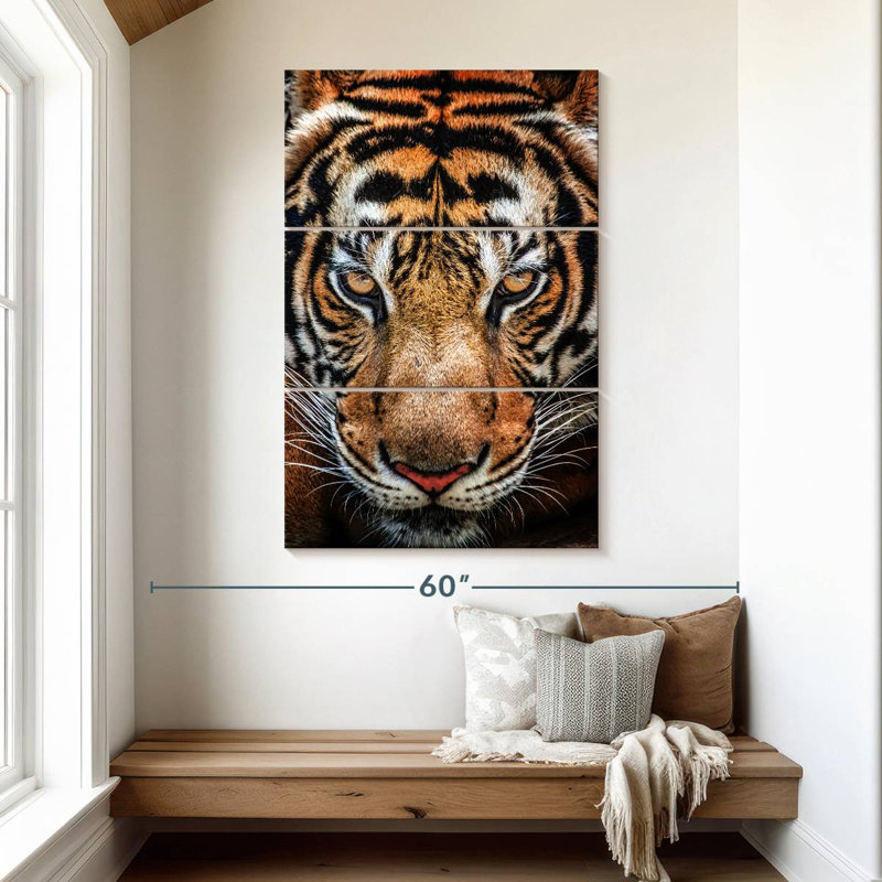 Brampt Siberian Tiger, 50" H x 32" W