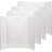 Ensemble de 4 grands panneaux de présentation pliables - 36 po x 48 po, blanc
