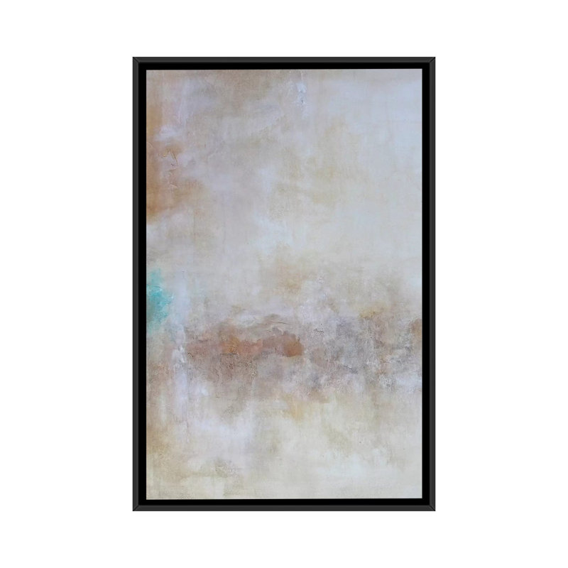 « désert lights », impression sur toile, H 26 po x l 18 po x P 1,5 po, Toile avec cadre noir, Pas de tapis