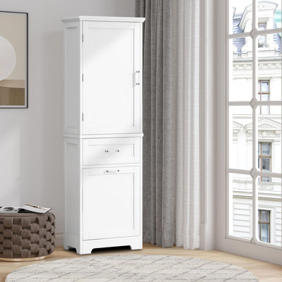 Dondu Freestanding Linen Cabinet