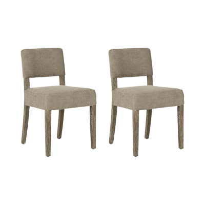 Olivia 49cm H Linen Upholstered Side Chair