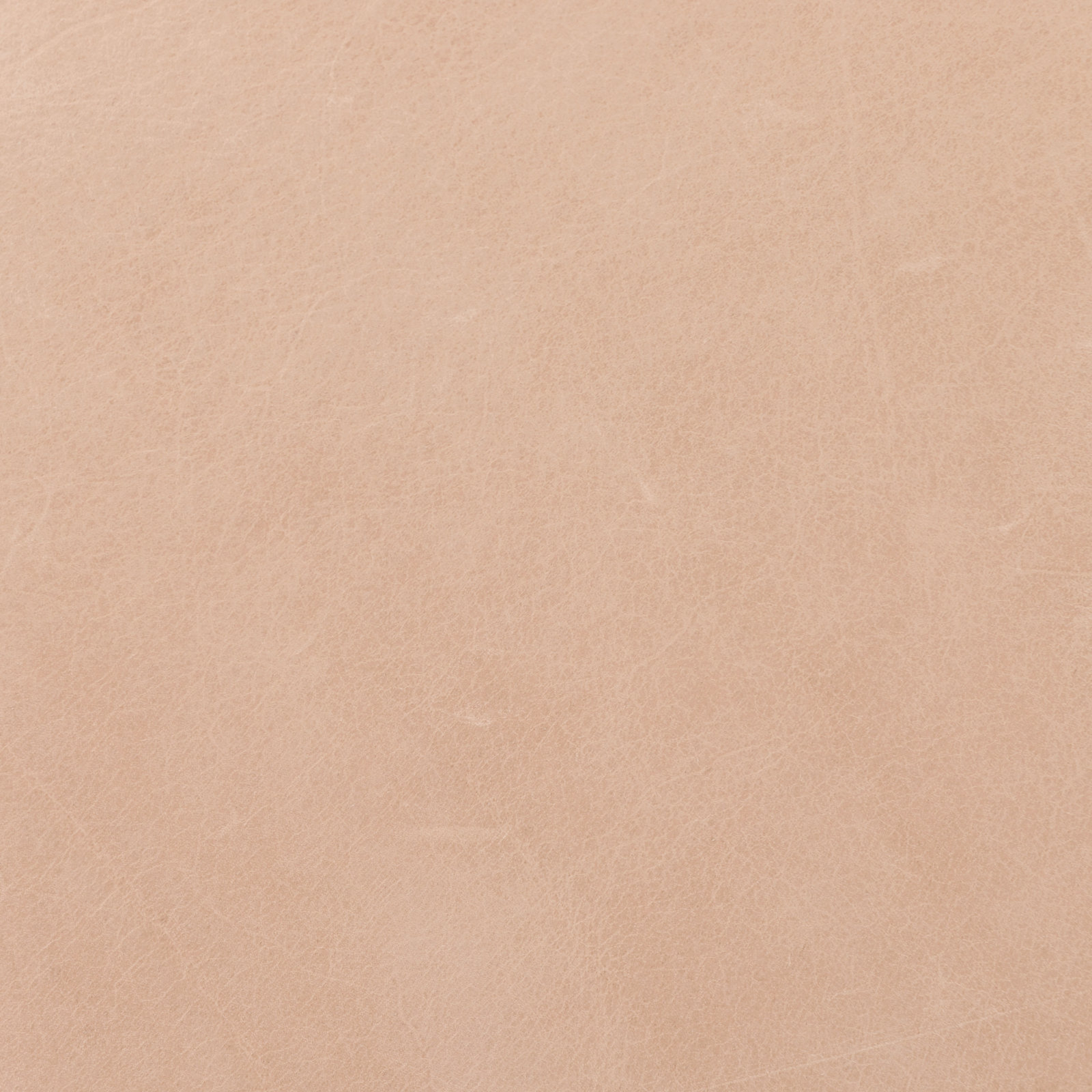 Acker Upholstered Ottoman, Pink Genuine Leather