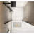34"X 72" Pivot Shower Door, Matte Black Aluminum Frame