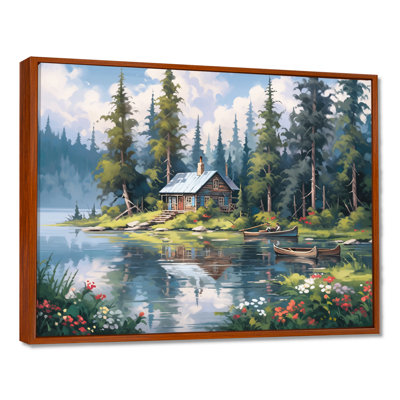 Rustic Refuge Lakehouse I - Countryside Wall Art