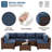 10 - Person Outdoor Seating Group With Cushions-79577837