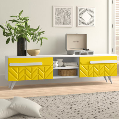 Buker Unfinished TV Stand for TVs up to 55"