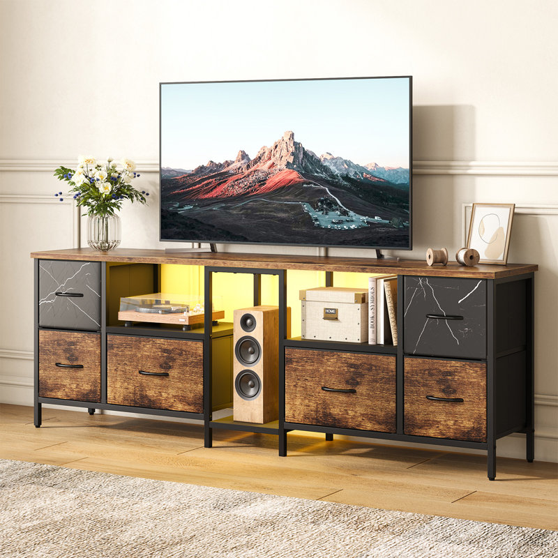 TV Stand for TVs up to 65", Brown