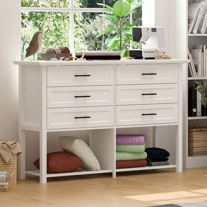 Sewing Table With Sewing Machine Platform