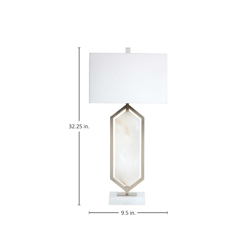 Braden 32.25" Antique Brass Table Lamp