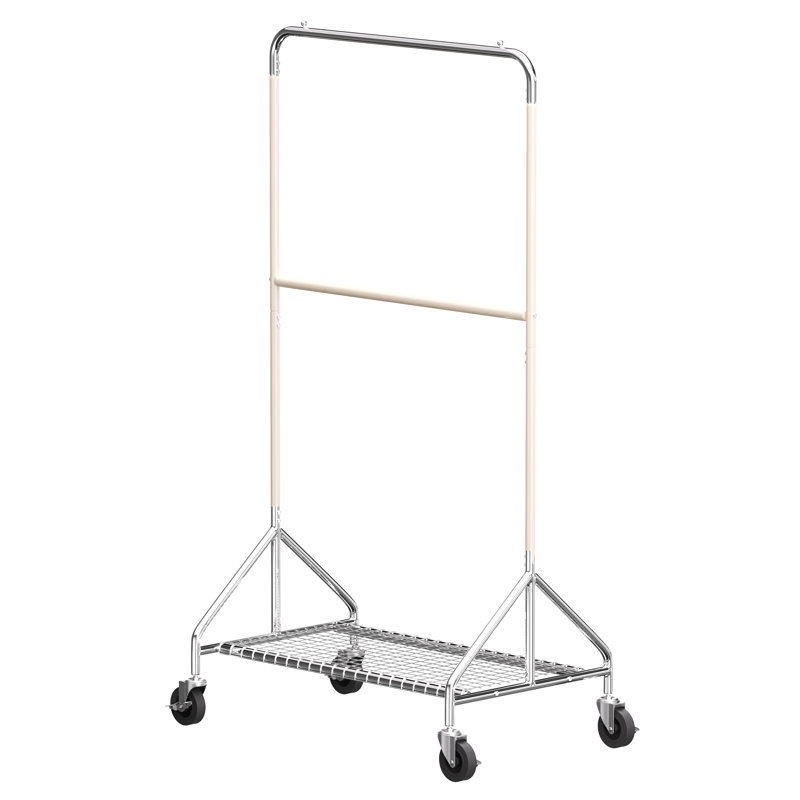 Portant à vêtements en métal robuste et durable 36,22 po