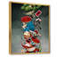 Alice au pays des merveilles tombant dans le trou du lapin - peinture sur toile-67231926-67231921