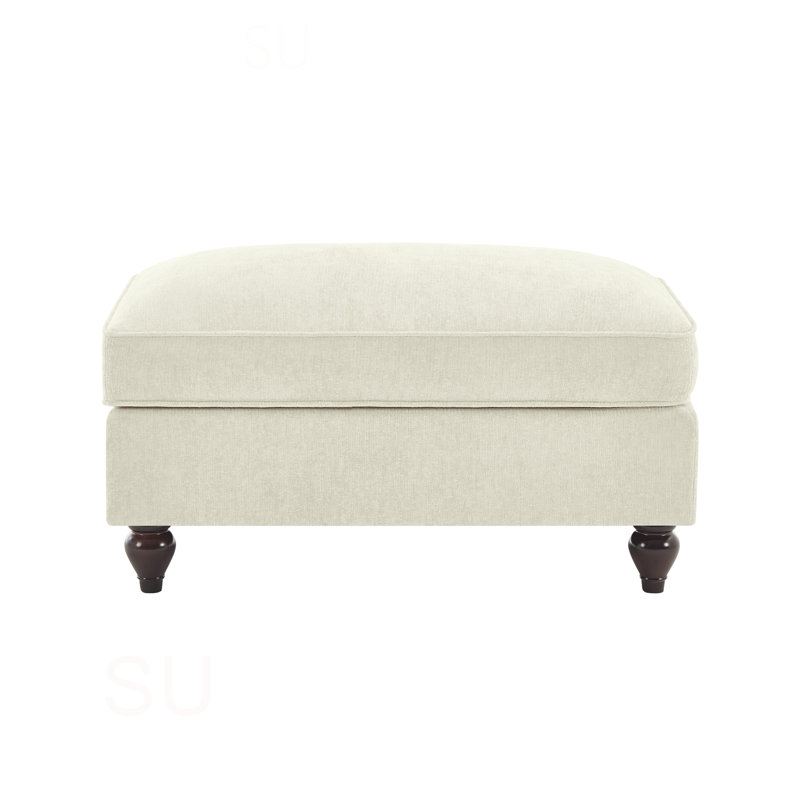Ottoman Chenille For Bedroom ,Living Room, Beige