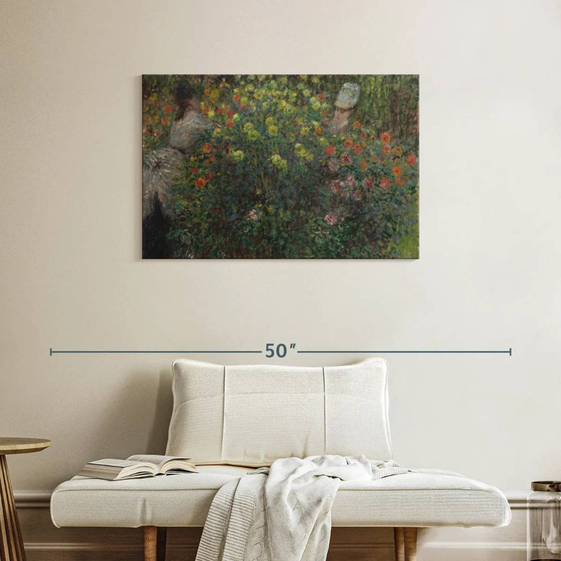 Senne Mesdames en fleurs, H 24 po x l 36 po