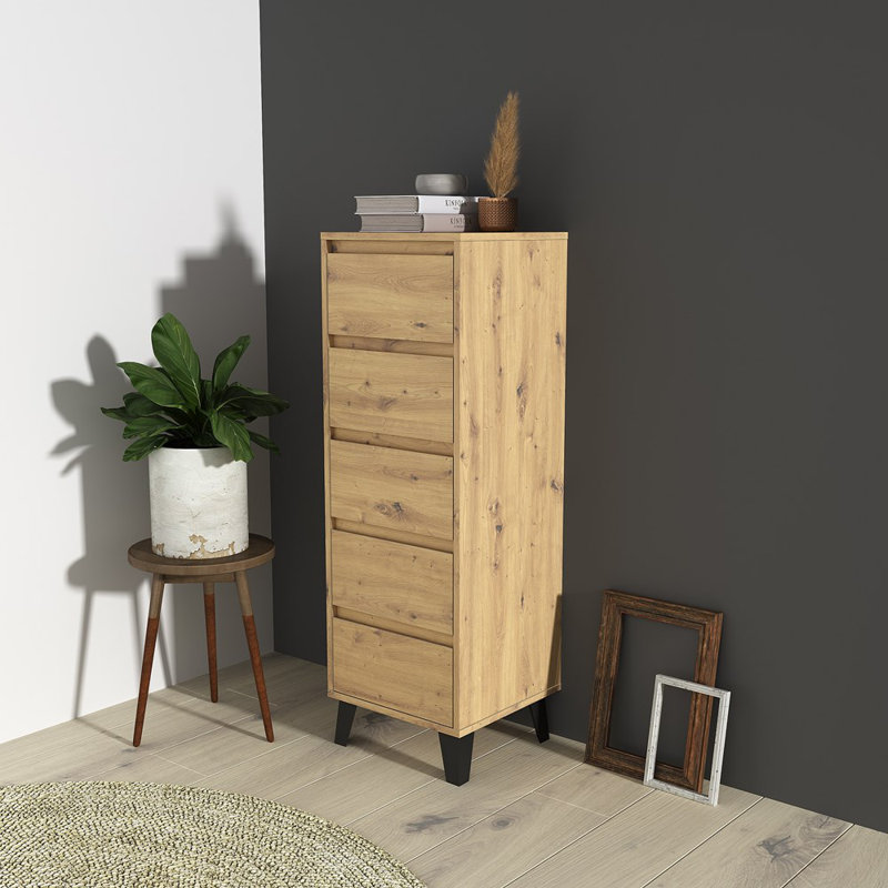 Jettie Storage Drawer, Wood