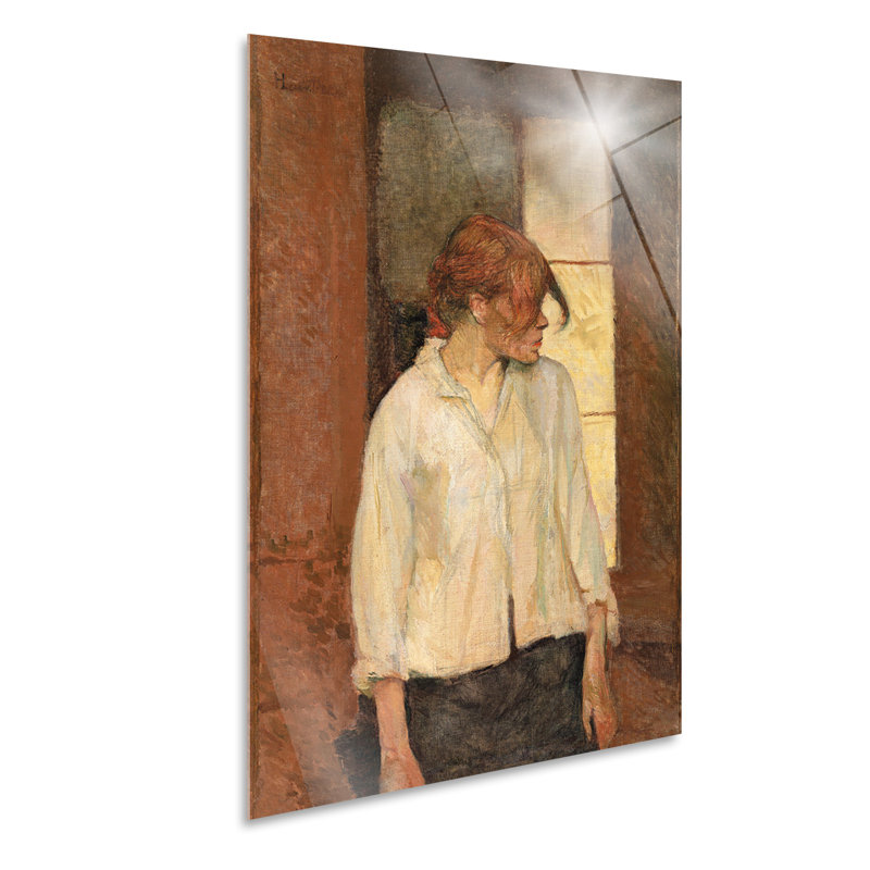Rosa The Redhead by Henri De Toulouse - No Frame Print, 100cm H x 70cm W, Plastic/Acrylic