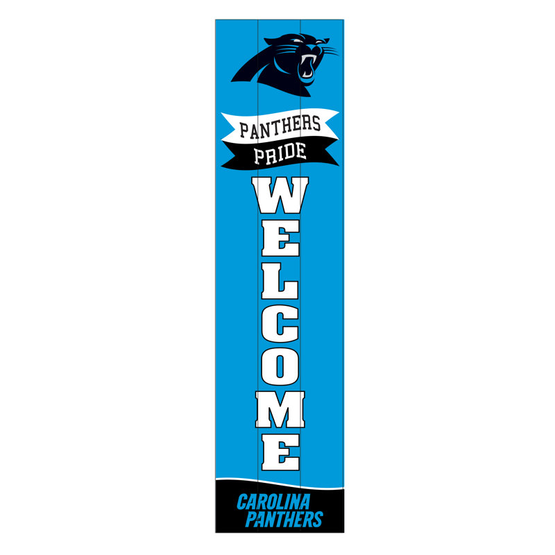 Enseigne murale 47 po NFL, NFL Carolina Panthers