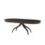 Composition Oval Solid Wood Dining Table