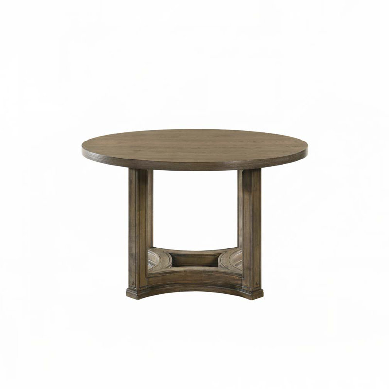 Oak Round Dining Table
