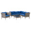 Chaise de patio avec coussins Abercromby-676118953