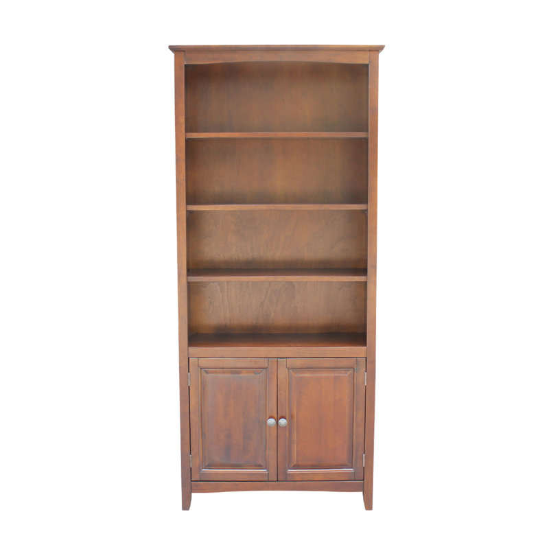 Bibliothèque standard DUFREEN, Espresso, (6 tablettes) H 72 po x l 32 po x P 12 po