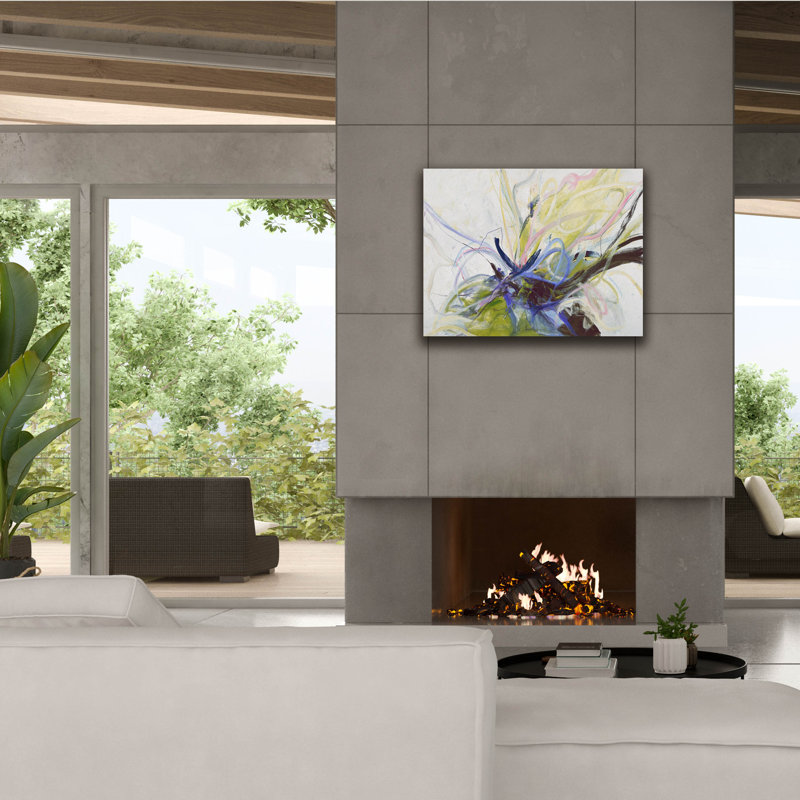  «Glimpse» par Design Fabrikken, art mural sur toile, H 26 po x l 34 po