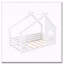 Lit House House avec fenêtre et petite tablette-1175260333-1175260331