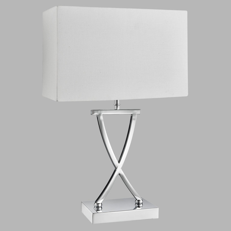 Sheerness Metal Table Lamp, Chrome