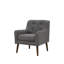 Fauteuil capitonné 25 po Mid Century-27887566