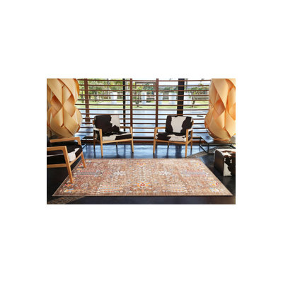 Tapis beige lavable à la machine